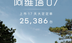 21.99万起上市就爆卖！阿维塔07上市17天大定超2.5万台