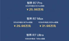 26万！余承东顶着压力开卖智界R7：亏本3万仍比Model Y贵1万