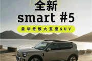 支持4C超快充技术！smart精灵#5中型SUV正式开启交付