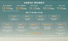 长城欧拉品牌迎来了久违的新车——欧拉5正式上市，起售价9.18万